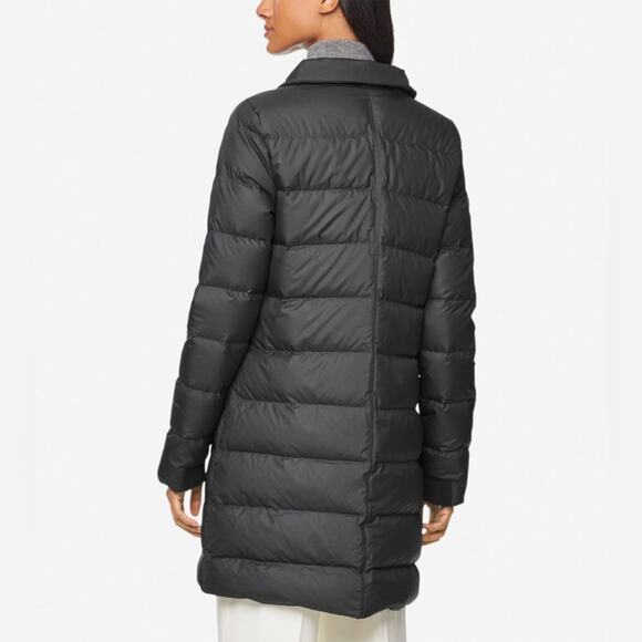 Cole Haan ZERØGRAND Long Insulated Down Coat Size Small - Picture 2 of 16